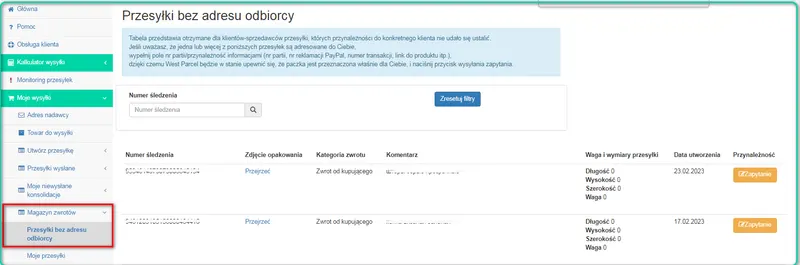 Jak samodzielnie utworzyć etykietę zwrotną?