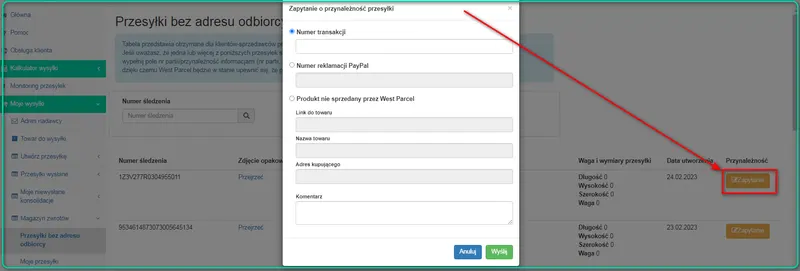 Jak samodzielnie utworzyć etykietę zwrotną?